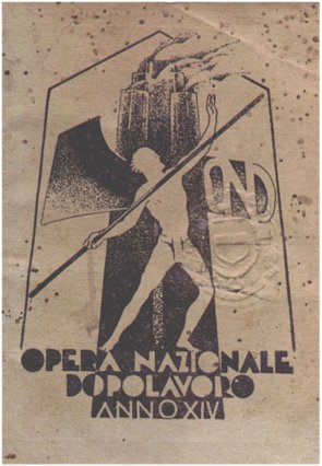 Tessera Opera Nazionale Dopolavoro del 1936