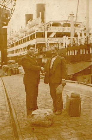 Arrivo al porto di Buenos Aires. 15 ottobre 1936.