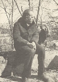 Giuseppe Berto con il suo cocher Cocai